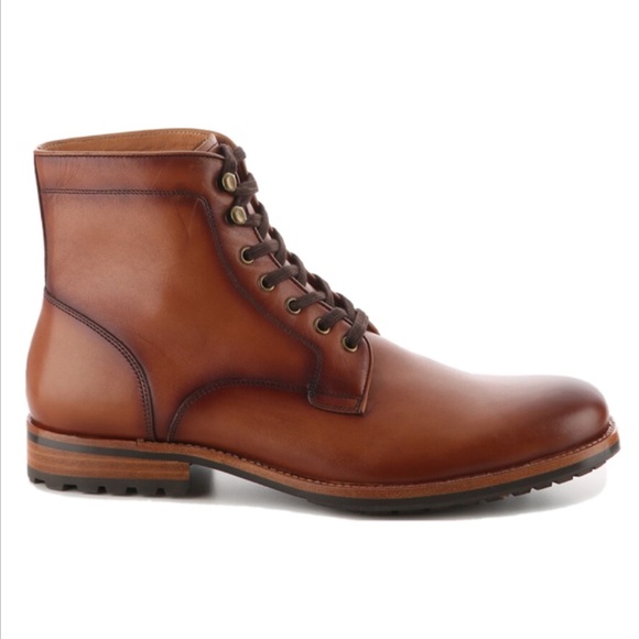 Warfield & Grand Other - 🌻SOLD Warfield and Grand Court Boot Lace Up Brown Leather 13